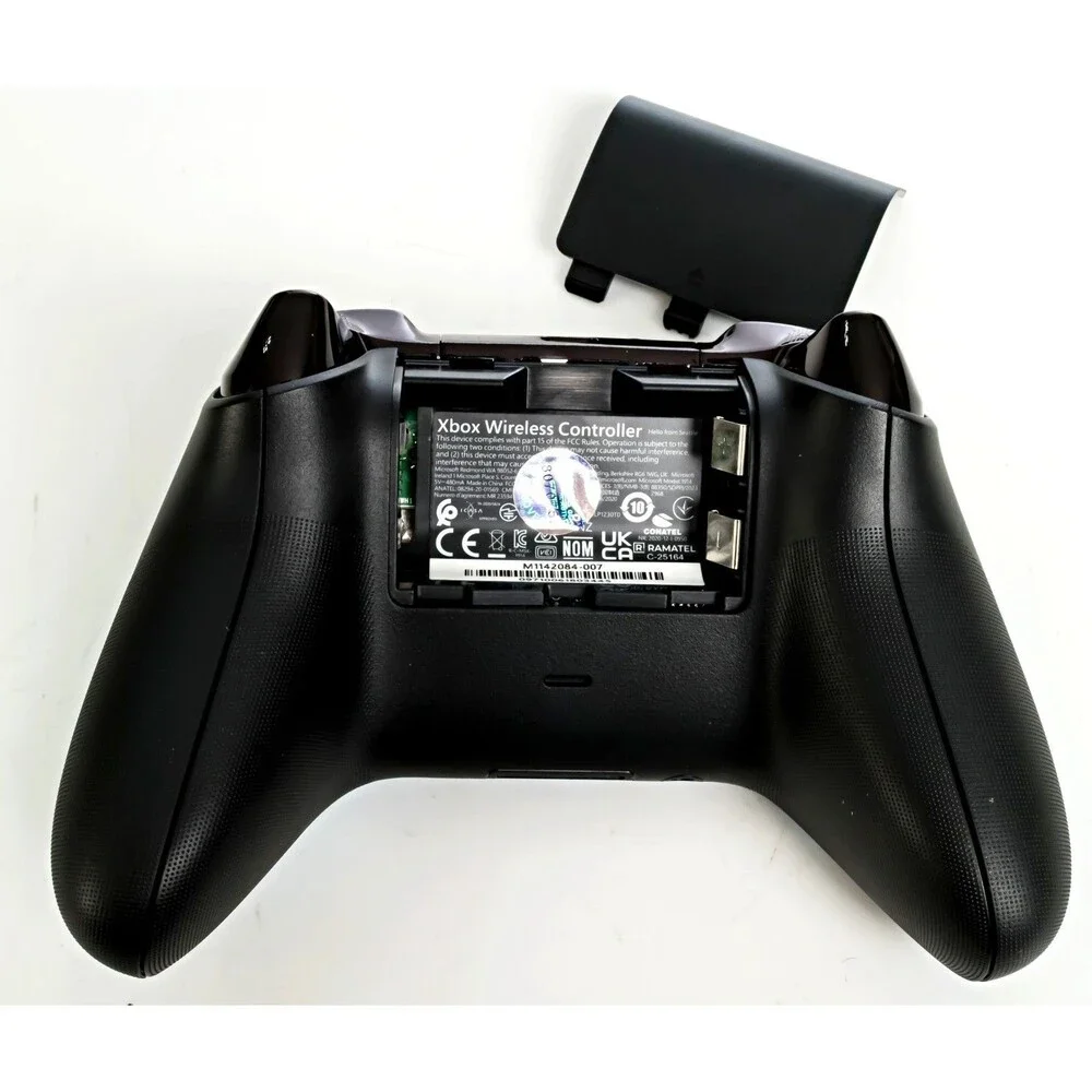 Xbox Wireless Gaming Controller with a Black/Blue Splash Shell - Never Used